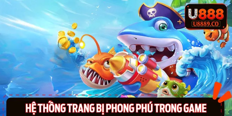 Đa dạng các vũ khí hỗ trợ